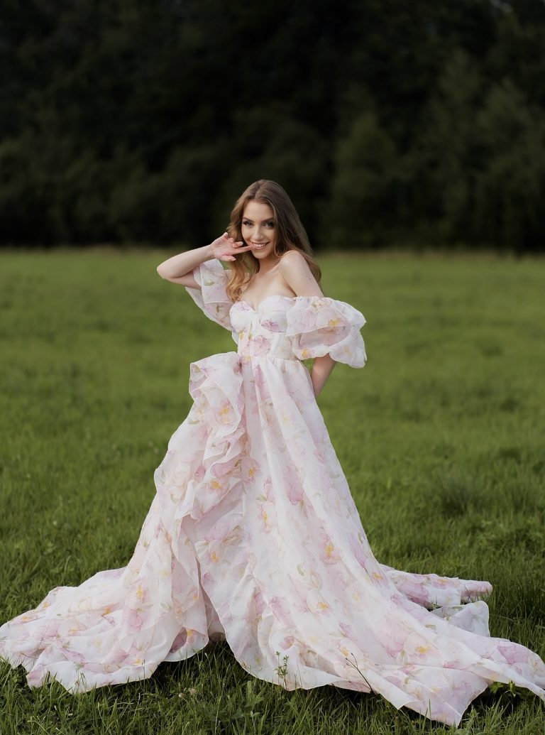 Квіткова сукня 1501